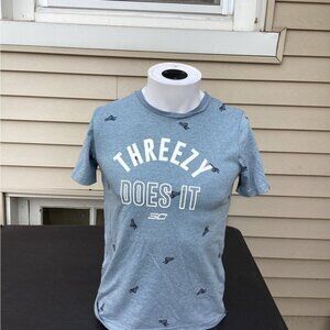 New large Under Armour boys Sc30 Threezy Does It Short-sleeve Shirt Short Sleeve